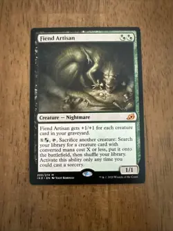 MTG Fiend Artisan Ikoria: Lair of Behemoths Regular Card 220 - Image 1