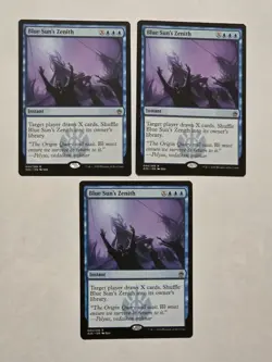 3x Blue Sun's Zenith - Masters 25 - M25 - Near Mint - MTG - Image 1