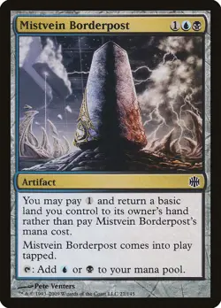 Mistvein Borderpost [Alara Reborn] Magic MTG - Image 1
