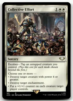 Collective Effort #183 (NM) Warhammer 40,000 40K Magic MTG - Image 1