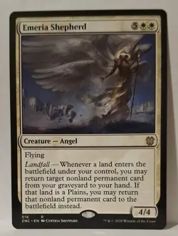 MTG Emeria Shepherd x1 Commander Zendikar Rising Regular NM/PFresh! - Image 1