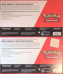 Pokemon Black Bolt and White Flare Binder + Poster Collection Sam's Club Bundle - Image 2