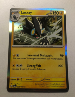 Pokemon TCG Luxray 28/88 Perfect Order Holo NM - Image 1
