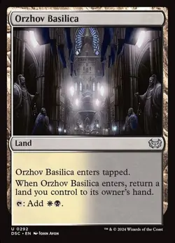 Orzhov Basilica - Duskmourn: House of Horror Commander - MTG - Image 1