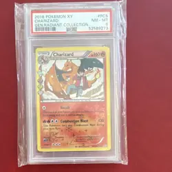 Pokemon Charizard RC5/RC32 Generations Radiant Collection Holo PSA 8 2016 - Image 1
