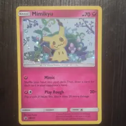 Pokemon TCG Mimikyu SM163 Black Star Promo Holo Sun & Moon Promo Single Card - Image 1