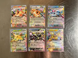 Pokemon TCG Eeveelutions Prize Pack Series 7 PLAY! Stamped Lot (6) Umbreon, more - Image 1