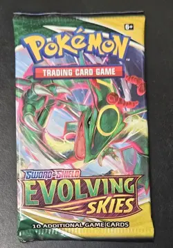 Pokemon Sword & Shield Evolution Skies 1 Pack TCG SEALED - Image 1