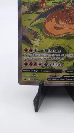 Pokemon Charizard V SWSH: Sword & Shield Promo Holo SWSH260 220 HP English - Image 4