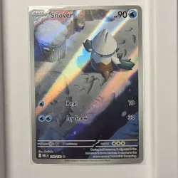 The Pokemon Company Snover 140/132 Me01 Illustration Rare Holo 90 HP - Image 1