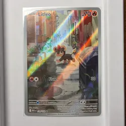 The Pokemon Company Litleo 139/132 Me01 Illustration Rare Holo 70 HP - Image 1