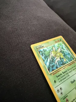 Pokemon 2 Card Lot Holo Jungle Scyther 10/64 & Pinsir 9/64 1999 - Image 4