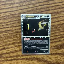 Pokemon TCG Umbreon Undaunted 86/90 Holo Rare Holo 100 HP 2010 - Image 1