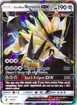 Dusk Mane Necrozma GX (#SM102) - Holofoil SM - Promos MP Pokemon - Image 1
