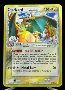 Pokemon – Charizard (Delta Species) – #4/100 – EX Crystal Guardians – Holo - Image 1