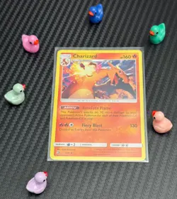Charizard 3/70 NON HOLO Rare Dragon Majesty Pokemon Card - Image 1