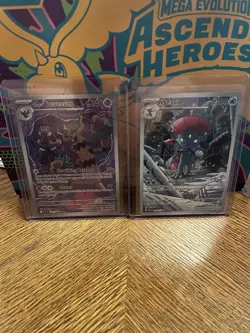 Lot Of 4 Pokemon Ascended Heroes Weavile, Fan Rotom, Mega Elektross And… - Image 1