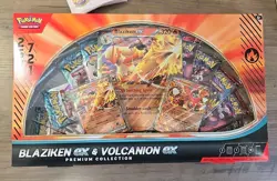 Pokemon TCG Blaziken ex Volcanion ex Premium Collection Amazon Exclusive Sealed - Image 1