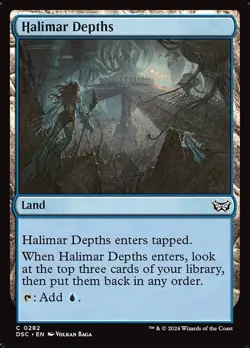 Halimar Depths - Duskmourn: House of Horror Commander - MTG - Image 1