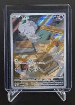 Pokemon Perfect Order Espurr 095/088 Illustration Rare NM - Image 1