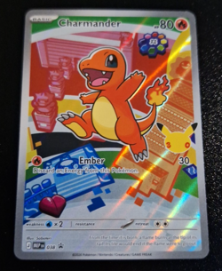 POKEMON MEP: MEGA EVOLUTION "PROMO" CHARMANDER #038 SWEET CARD L@@K NRMT-MT!!! - Image 1
