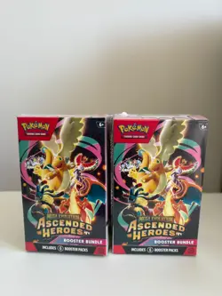1x Pokemon Mega Evolution Ascended Heroes Booster Bundle *Slight Cosmetic dmg* - Image 1
