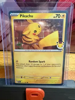 Pokemon Day 2026. Pikachu Stamped Promo w/Coin & Pikachu Sleeves (ultra-pro).NM+ - Image 2