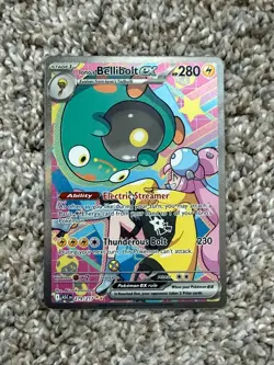 Pokemon Ascended Heroes Iono's Bellibolt ex SIR Holo #279/217 (Mint) - Image 3