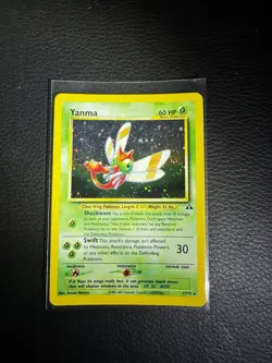 Pokemon TCG Yanma Holo Rare Neo Discovery 17/75 2001 The Pokemon Company - Image 1
