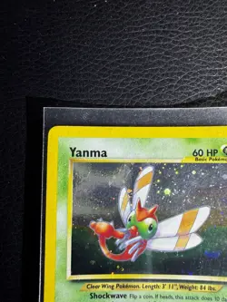 Pokemon TCG Yanma Holo Rare Neo Discovery 17/75 2001 The Pokemon Company - Image 2