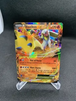 Blaziken EX XY54 XY Holo Black Star Promo MP Pokemon Card Pokemon - Image 1