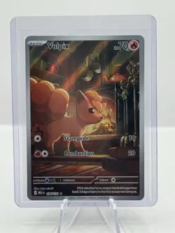 2025 Pokemon MEG EN Mega Evolutions #138 Vulpix Illustration Rare - Image 1