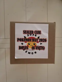 Pokemon TCG 30 Year Anniversary Pokemon Day Collection Box Sealed Case! - Image 1