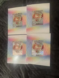 Pokemon Prismatic Evolutions Eevee EX 174 Promo Card Lot of 4 - Image 1