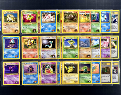 2000 Pokemon GYM HEROES SET Unlimited Edition NON HOLO Cards Collection Lot RARE - Image 1