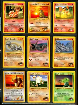 2000 Pokemon GYM HEROES SET Unlimited Edition NON HOLO Cards Collection Lot RARE - Image 4