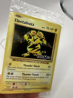 Pokemon TCG Electabuzz - Toys R Us Promo - 041/108 - Sealed - Image 3