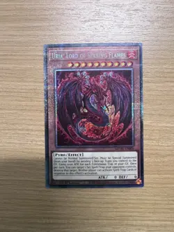 Uria, Lord of Searing Flames - MZMU-EN000 - Starlight Rare - 1'st Edition - RARE - Image 1