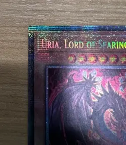 Uria, Lord of Searing Flames - MZMU-EN000 - Starlight Rare - 1'st Edition - RARE - Image 5