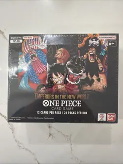 One Piece TCG Op-09 Emperors in the New World English Booster Box Minty Sealed - Image 1