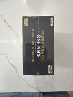 One Piece TCG Op-09 Emperors in the New World English Booster Box Minty Sealed - Image 2