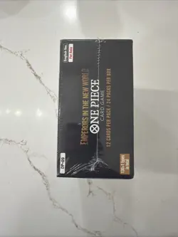 One Piece TCG Op-09 Emperors in the New World English Booster Box Minty Sealed - Image 3