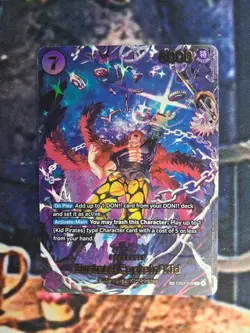 Eustass"Captain"Kid - EB04-039 (SP) - The Azure Sea's Seven (OP14) NM - Image 1