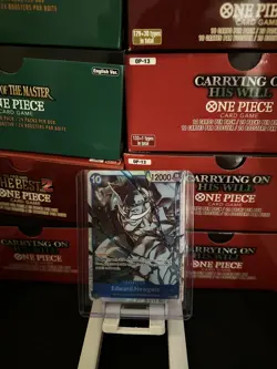 One Piece TCG - Edward Newgate Op13-042 SR - M/NM - English - Fast Ship 🚚 - Image 1