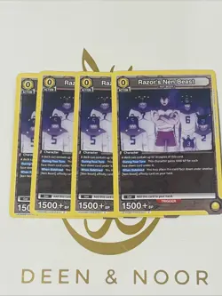 Razor's Nen Beast Release - UEPR/HTR-2-011 NM - Union Arena X4 PlaySet - Image 1
