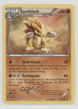 Sandslash Pokemon Black & White Boundaries Crossed #79 - Image 1