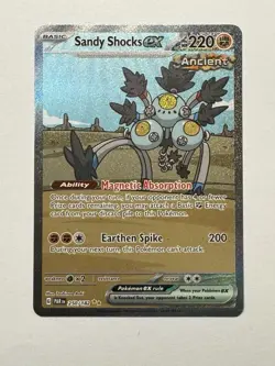 Pokemon TCG - Sandy Shocks ex - Paradox Rift 250/182 Special Illustration - Image 1