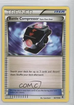 Battle Compressor - Team Flare Gear Pokemon XY Phantom Forces #92 - Image 1