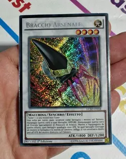 BRACCIO ARSENALE YU-GI-OH LC5D-IT034 RARA SEGRETA 1* Ed ITA NUOVA 5D'S - Image 1