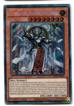 Yu-Gi-Oh! Ehther der Himmelsmonarch Secret Rare RA04-DE018 - Image 1
